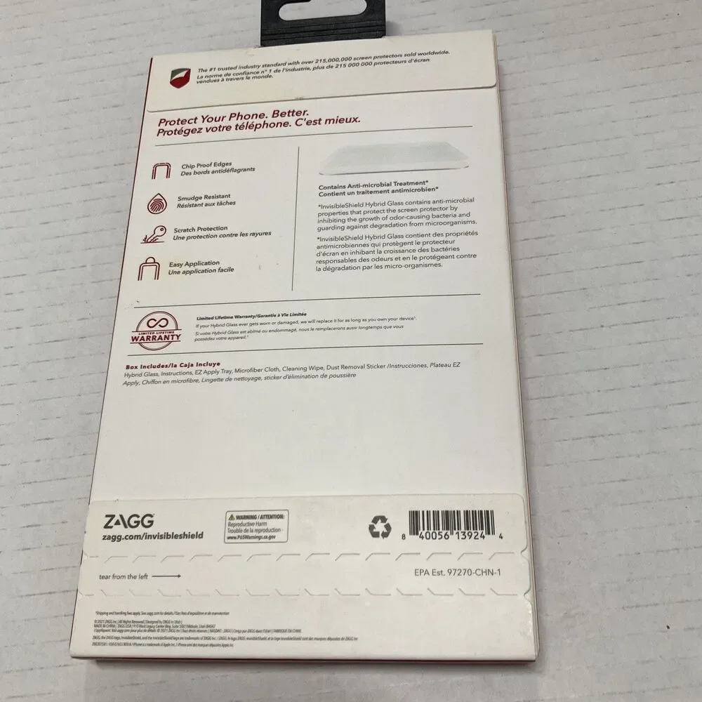 Invisible Shield Hybrid Glass Screen Protection (iPhone 8/7 Plus/ 6s Plus/ 6 Pl